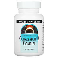 Витамины и минералы Source Naturals Coenzymate B Complex, 60 леденцов Апельсин
