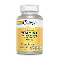Витамины и минералы Solaray Vitamin C 1000 mg Tamed Release, 100 вегакапсул