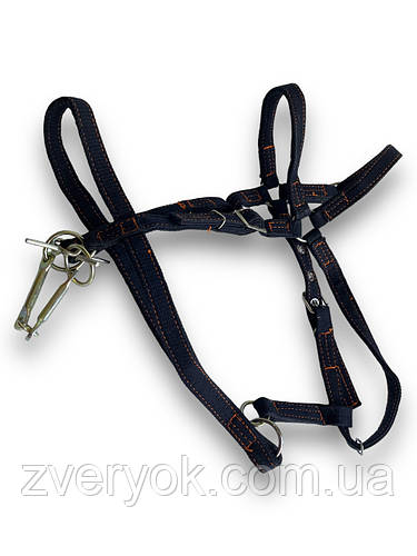 Купить Уздечка брезентовая для коня западного типа Horse Stall прошитая ...