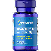Препарат для суставов и связок Puritan's Pride Hyaluronic Acid 50 mg, 60 капсул