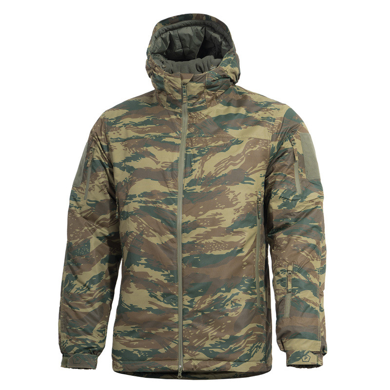 Утеплена мембранна зимова парка Pentagon HOPLITE PARKA K01010 Medium, Greek Lizard