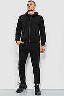 Спортивный костюм мужский двухнитка, цвет черный, размер L FA_008319