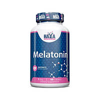 Натуральная добавка Haya Labs Melatonin 1 mg, 60 таблеток