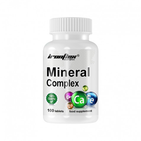 Вітаміни та мінерали IronFlex Mineral Complex, 100 таблеток