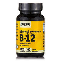 Витамины и минералы Jarrow Formulas Methyl B-12 1000 mcg, 100 леденцов Лимон