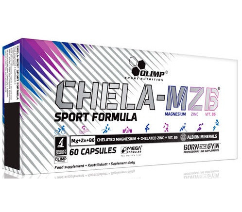 Вітаміни та мінерали Olimp Chela MZB Sport Formula, 60 капсул CN1513 vh