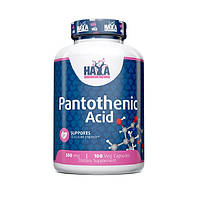 Витамины и минералы Haya Labs Pantothenic Acid 500 mg, 100 вегакапсул