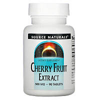 Натуральная добавка Source Naturals Cherry Fruit Extract 500 mg, 90 таблеток