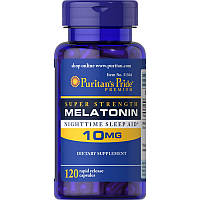 Натуральная добавка Puritan's Pride Melatonin 10 mg, 120 капсул