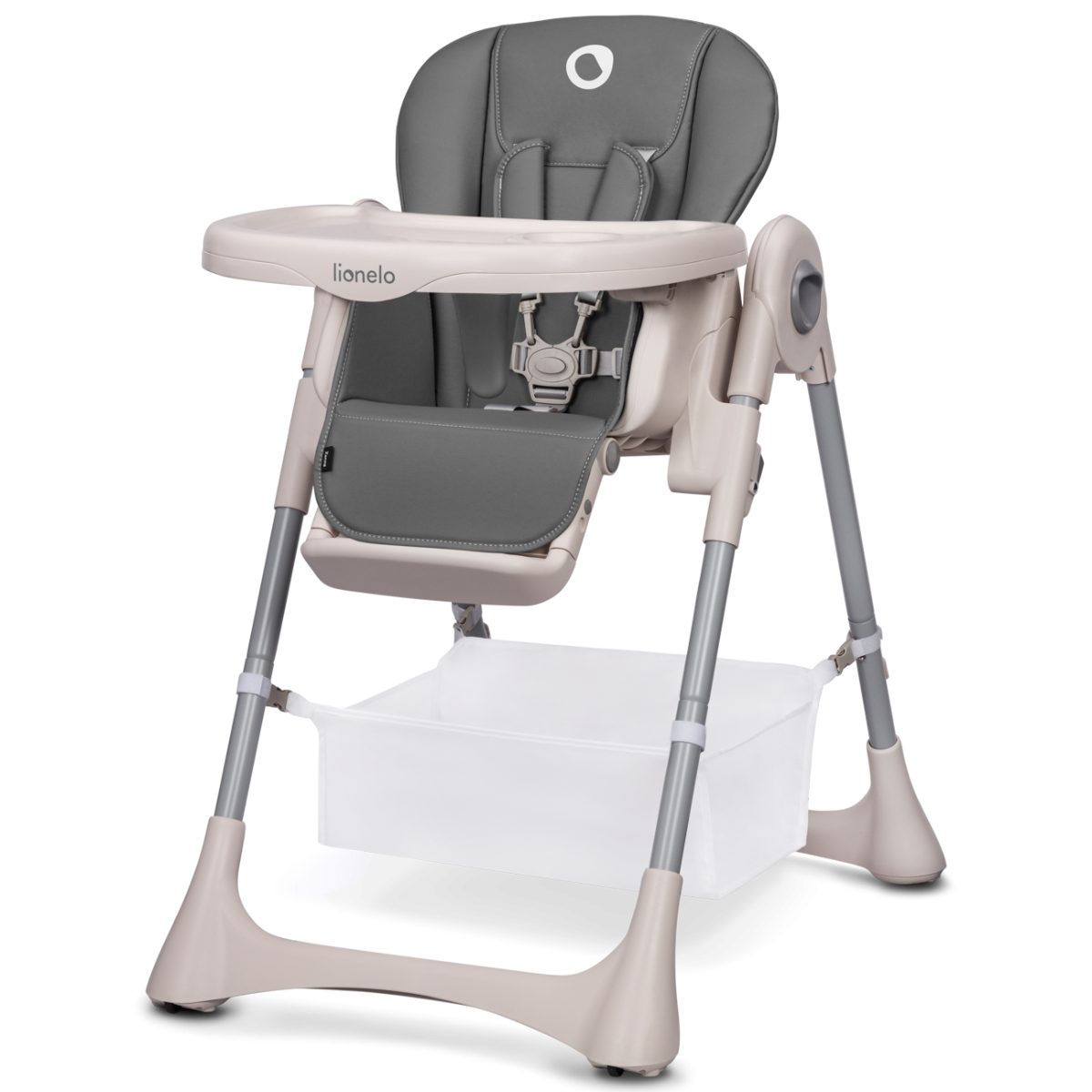 Стілець для годування Lionelo ZANNA GREY STONE