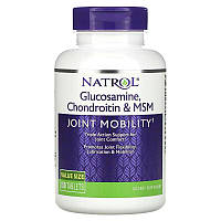 Препарат для суглобів і зв'язок Natrol Glucosamine Chondroitin MSM, 150 таблеток CN13336 vh