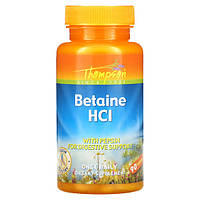 Натуральная добавка Thompson Betaine HCl, 90 таблеток