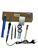Набор HandsKit 936-S-II 14 предметов (паяльник с регулировкой температуры + аксессуары)