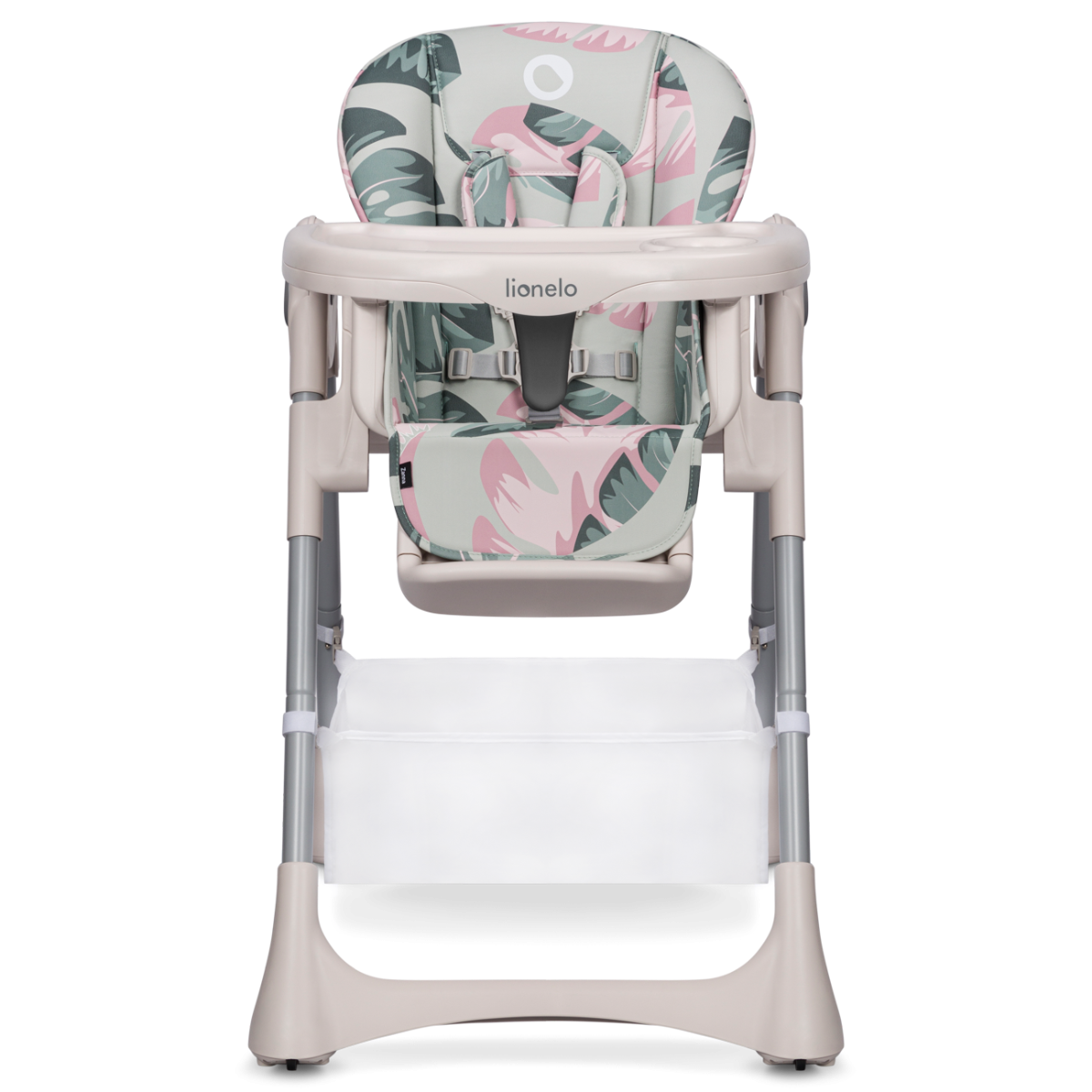 Стілець для годування Lionelo ZANNA PINK BUBBLEGUM, фото 1