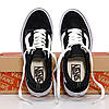 Жіночі кеди Vans Old Skool Platform Premium Взуття Ванси чорно-білі на високій платформі текстиль, фото 10