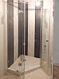 Душові кабіни трапеція зі скла під замовлення (притул до двері 135º), фото 2