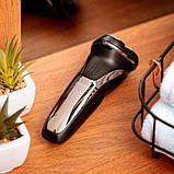 Бритва акумуляторна Camry CR 2927 (до 90 хв роботи, гоління сухе і вологе, 3 головки), фото 5