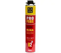 Огнестойкая монтажная пена BeLife Pro-FR50 (PROFIRE) (PFR-B2 - Profire)