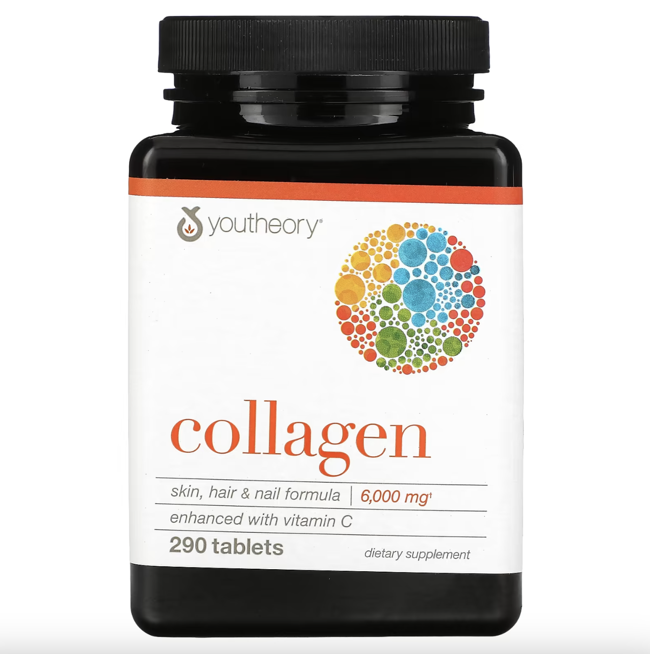 Колаген, Youtheory Marine Collagen 290 таб