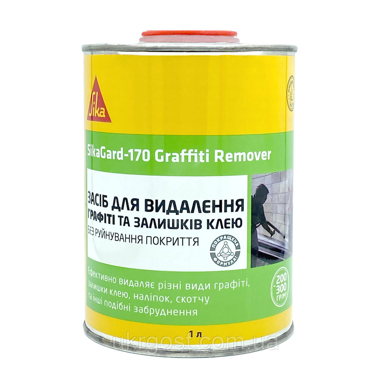 Змивка графіті та залишків клею Sikagard -170 Graffiti Remover 1 л (769182)