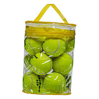Мяч для большого тенниса Werkon 9574-12 Салатовый 12шт (60508802)