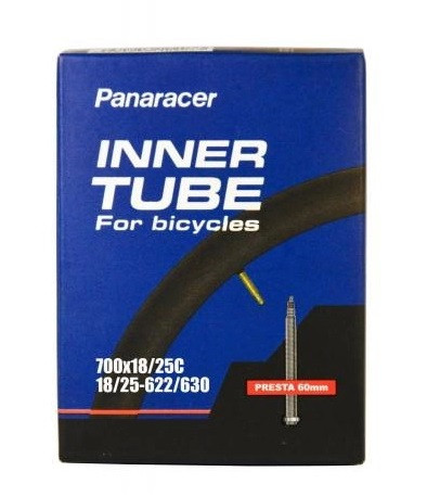 Велокамера 700x18/25C FV Presta 60мм Panaracer Standart YTW718-25F60, фото 1