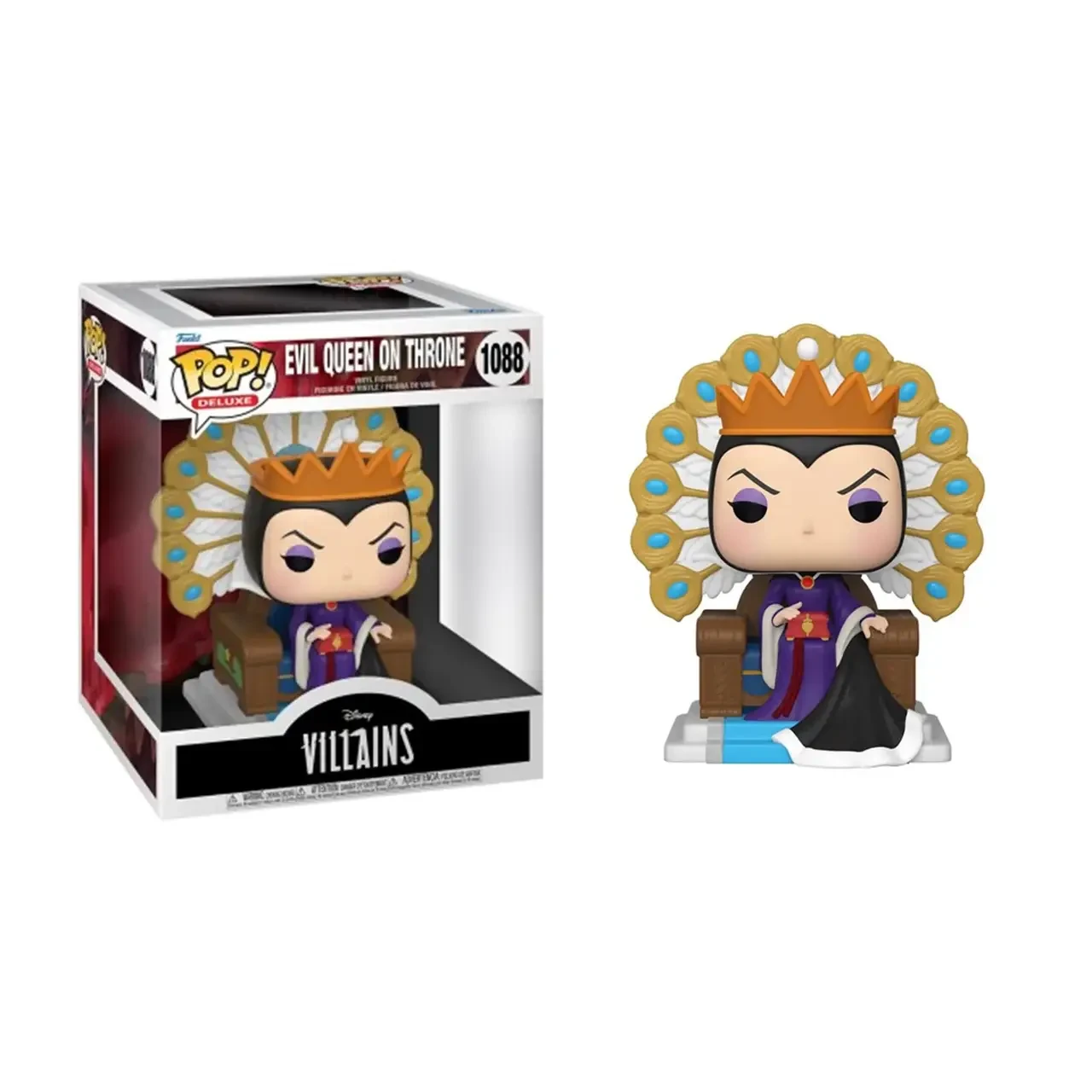 Фігурка Фанко Поп Funko Pop Злодії Зла королева на троні Villains Evil Queen on throne 15 см №1088, фото 1
