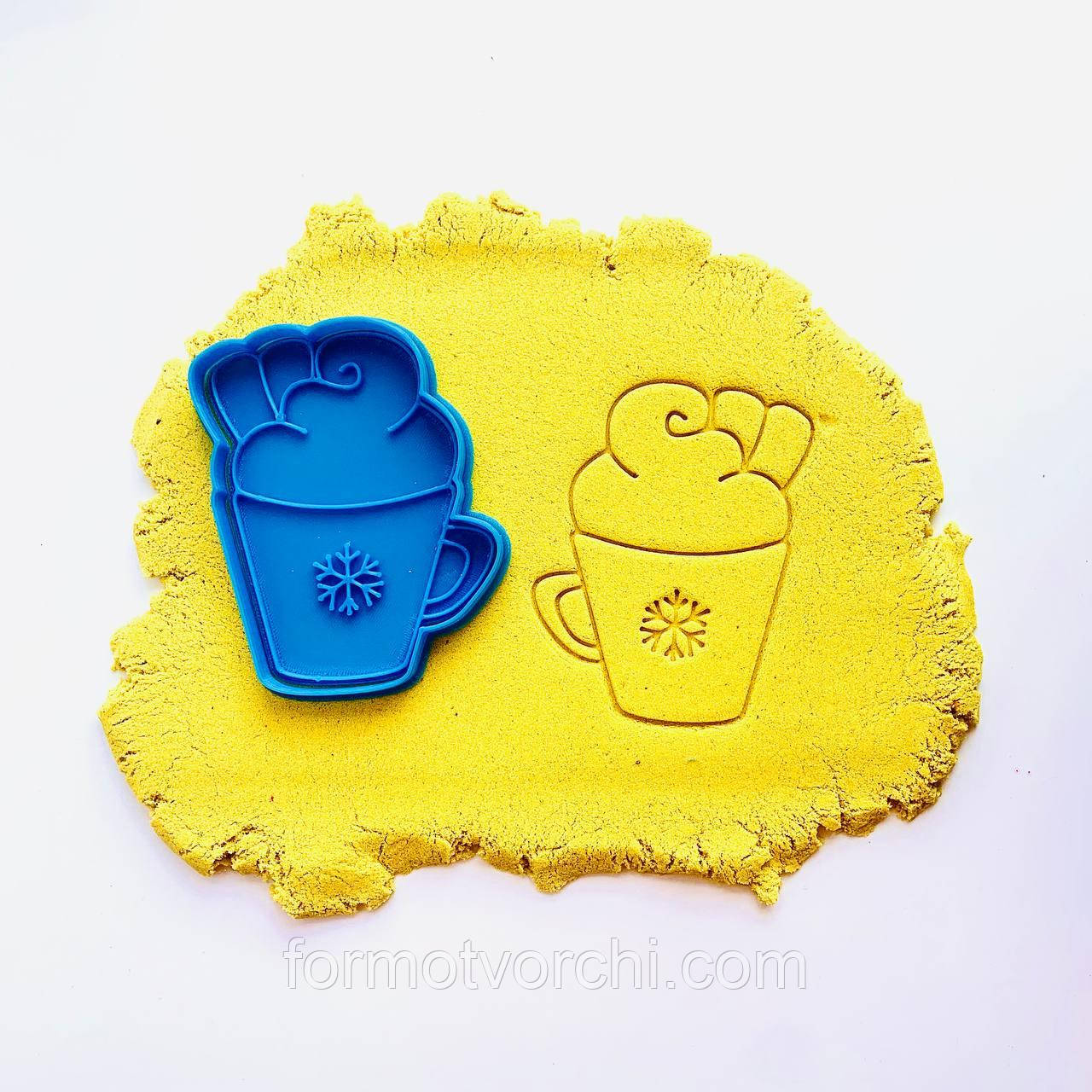 3D-формочки-вирубки для пряників "Чашка 16"