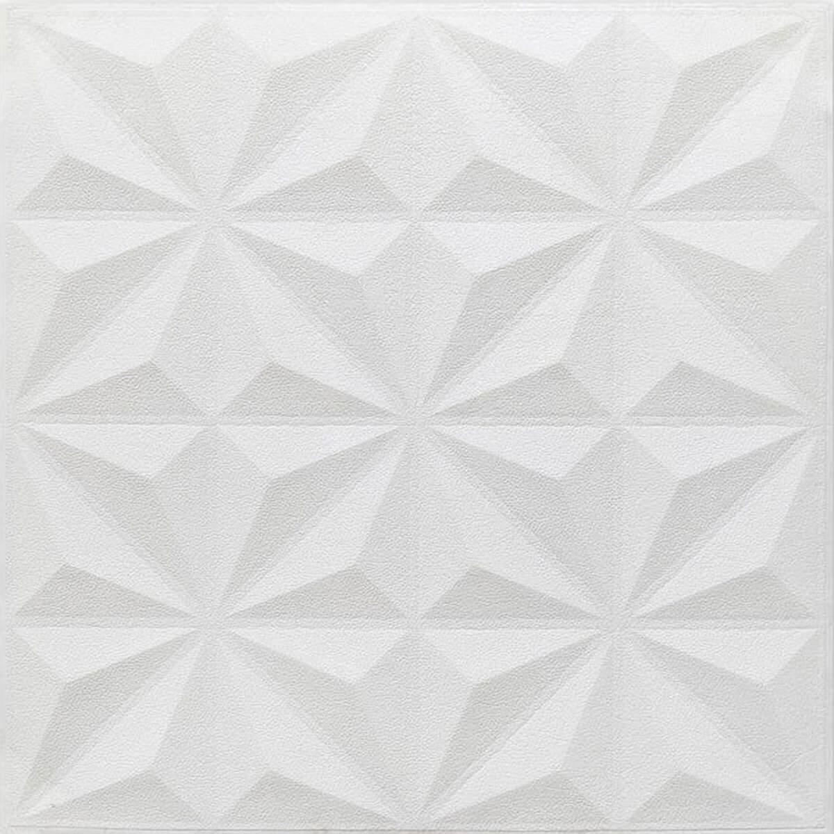 Самоклеюча декоративна настінно-стельова 3D панель 700х700х5мм Зірки (116) SW-00000008, фото 1