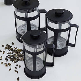 Френч-прес 800 мл, Чорний (Olens) Мюнхен 102-250