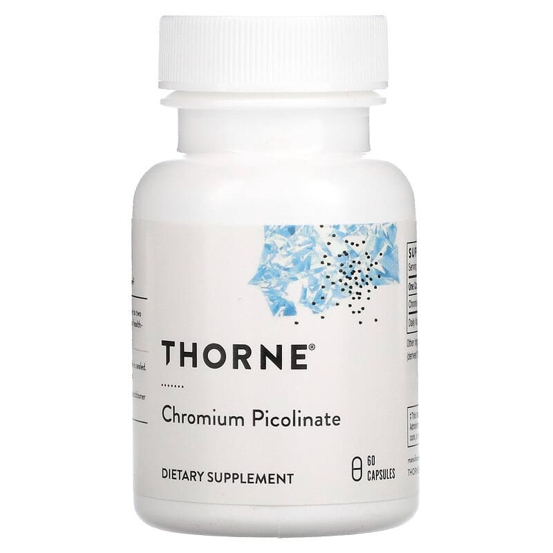 Піколінат хрому Thorne Research "Chromium Picolinate" (60 капсул)