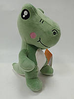 Мягкая игрушка Динозаврик Лилу ТМ Копица плюшевый зеленый 25 см