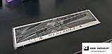 Рамка номерного знаку метал нержавіюча сталь з написом Mercedes, фото 3