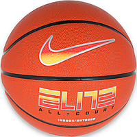 Мяч баскетбольный Nike Elite All-Court 2.0 Deflated размер 7 (N.100.4088.820.07)