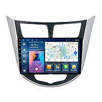 Штатна магнітола для Hyundai Accent Solaris black 2010-2016 BACAR 4/64Gb Individual на Android 14