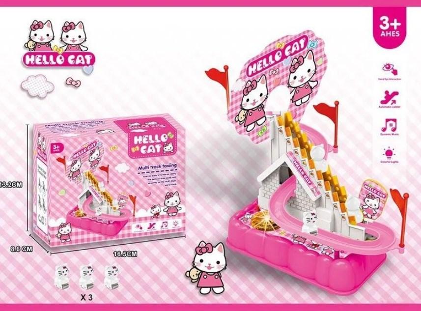 Трек з автоматичною драбиною Хелоу Кітті