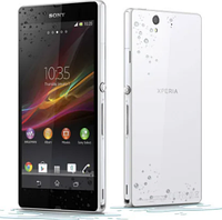 Смартфон дешевый недорого СОНИ белый, тонкий на 1 сим карту Sony Xperia Z C6603 white 2/16 гб REF НА ПОДАРОК