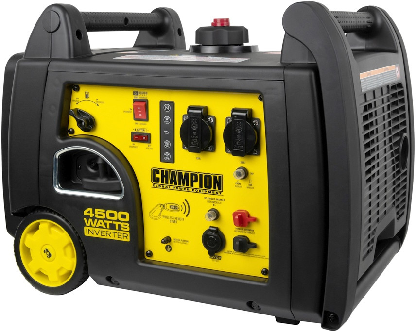 Генератор-інвертор Champion C4500iES (500261-UA). Купити бензиновий генератор Чемпіон для приватного будинку