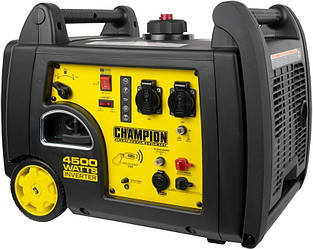 Генератор-інвертор Champion C4500iES (500261-UA). Купити бензиновий генератор Чемпіон для приватного будинку