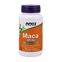 Пищевая добавка Мака перуанская Maca 500 mg (100 veg caps), NOW Китти