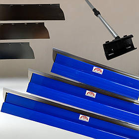 Професійний набір шпателів 60,80,100 смс (лезо 0.3мм + 0.5мм) + Ручка телескоп