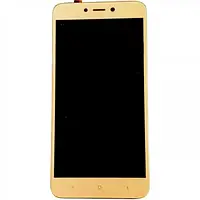 Дисплей для Xiaomi Redmi 4X Gold с тачскрином