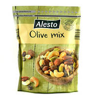 Микс орехов Alesto Olive Mix (миндаль, кешью, вяленые оливки, фундук), 200 г.