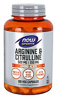 ARGININE & Citrulline 500/250 120 caps