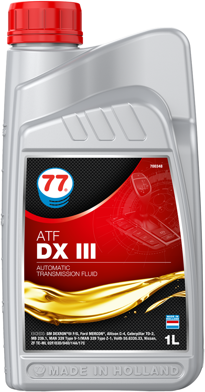 77 ATF DX III (кан. 1 л) олива для коробок автомат