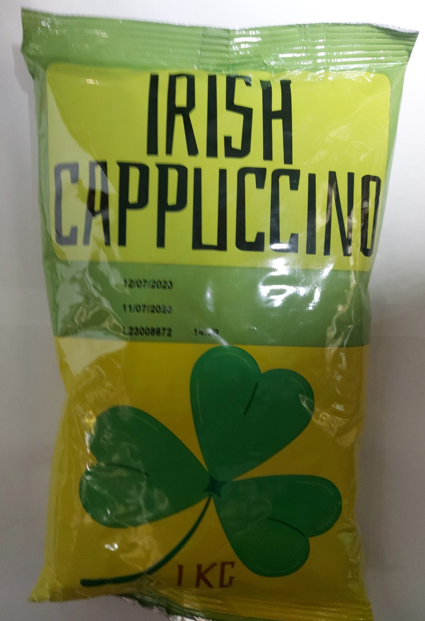Розчинна кава Капучіно Boston IRISH ciock co vending 1кг