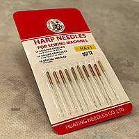 Иглы для бытовых швейных машин Harp Needles 80 -10 шт КР