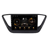 Штатная магнитола для Hyundai Accent Solaris 2017-2018 black BACAR 1/32Gb Optimal на Android 13