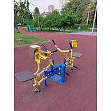 Вуличний спортивний тренажер "Біцепс машину" на майданчик, фото 2