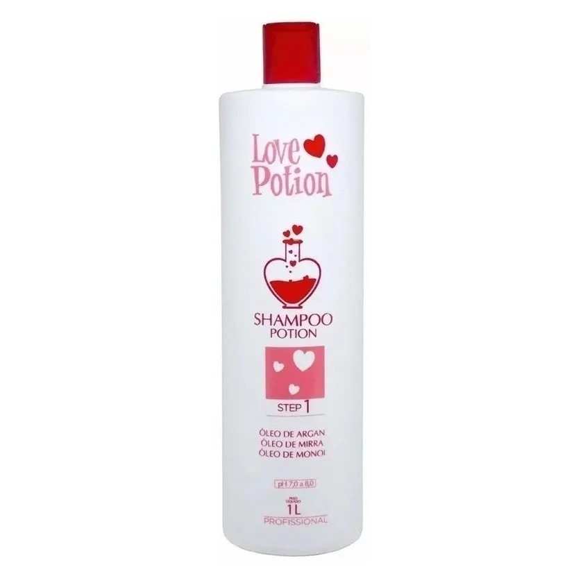 Шампунь для глибокого очищення волосся Love Potion Repair Óleo De Argan Shampoo (10002 k)